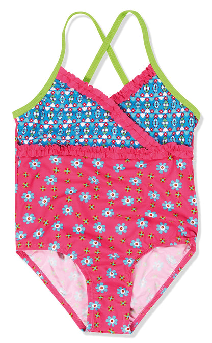 Playshoes Mädchen Uv-Schutz Badeanzug Schwimmanzug Badebekleidung