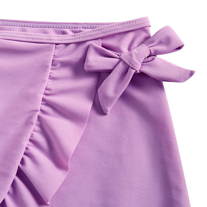 AIDEAONE Mädchen Badeanzug Dreiteiliger Tankini Sommer Schöne Schnelltrocknende Süße Bademode für Kinder 6-12 Jahre