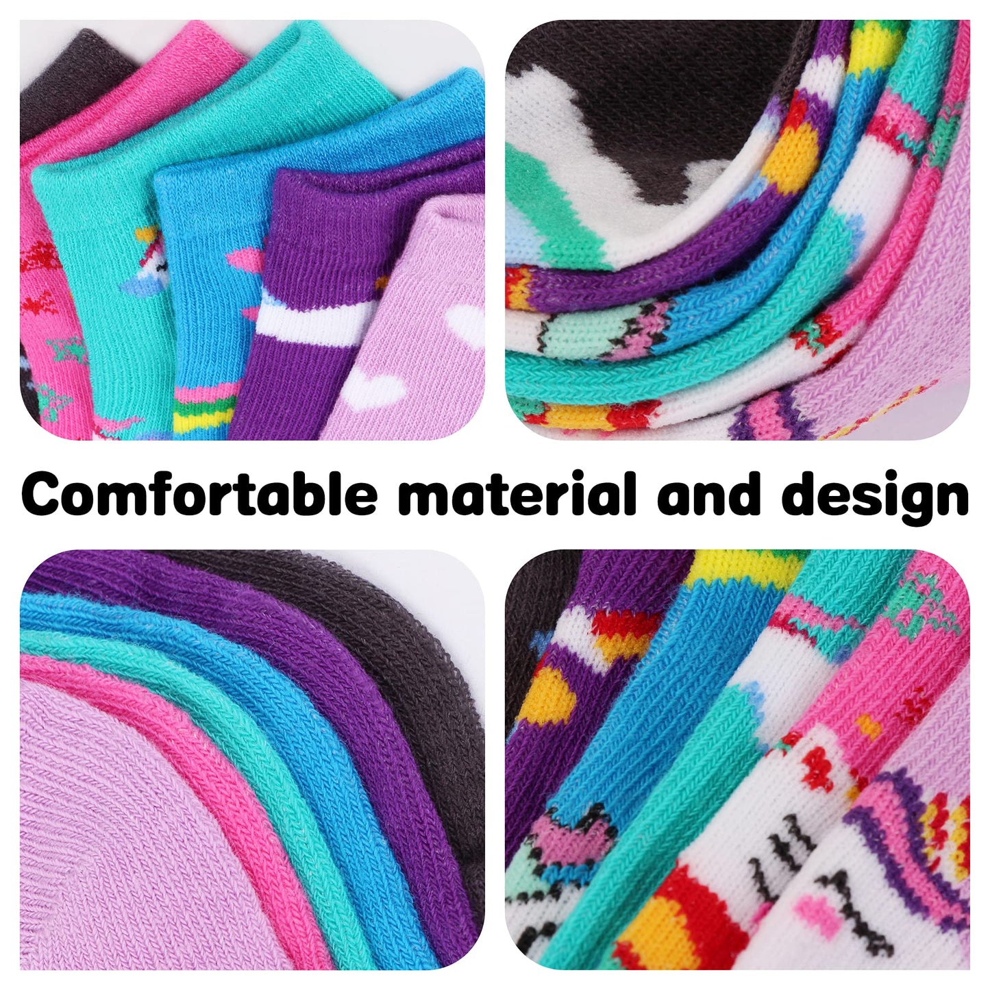 Libella 10/12er Kinder Mädchen Sneaker Socken Kids Füßlinge Sneakersocken bunt 2108VA