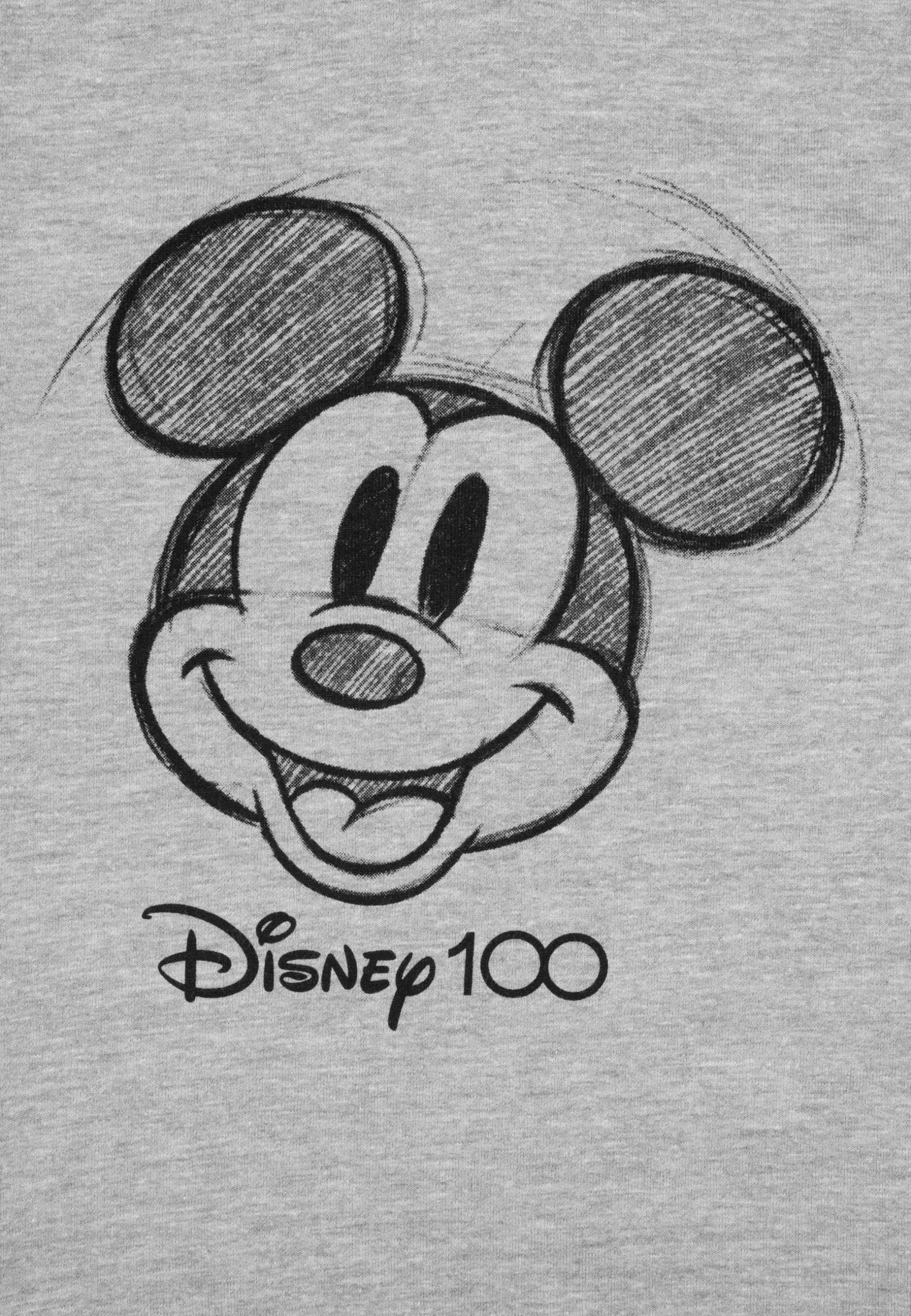 Disney Mickey Mouse Hoodie for Boys - Children's Hoodie Pullover with Hood Sweatshirt Grey