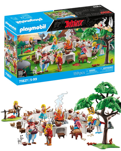 PLAYMOBIL Asterix 71542 Roman Camp, Exciting Conquest of the Camp by the Gauls, Includes Magic Potion for More Body Strength, Detailed Toy for Children from 5 Years