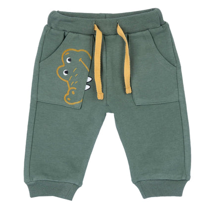 Chicco Boys' Jogging Suit Set, Lined Modern
