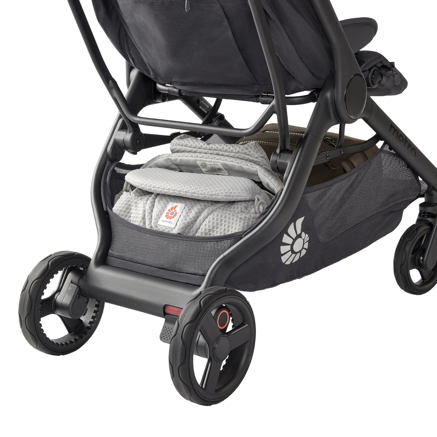 Ergobaby Metro3 Kinderwagen Buggy mit Liegefunktion, Baby-Buggy ab Geburt bis 22kg (0-4 Jahre), Zusammenklappbar und Autositz Kompatibel, höhenverstellbarer Griff, ergonomischer Sitz, Graphite Grey