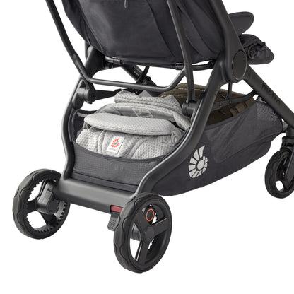 Ergobaby Metro3 Kinderwagen Buggy mit Liegefunktion, Baby-Buggy ab Geburt bis 22kg (0-4 Jahre), Zusammenklappbar und Autositz Kompatibel, höhenverstellbarer Griff, ergonomischer Sitz, Graphite Grey