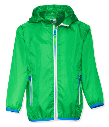 Playshoes Unisex Children's Foldable Rain Functional Jacket, Raincoat, Rainwear