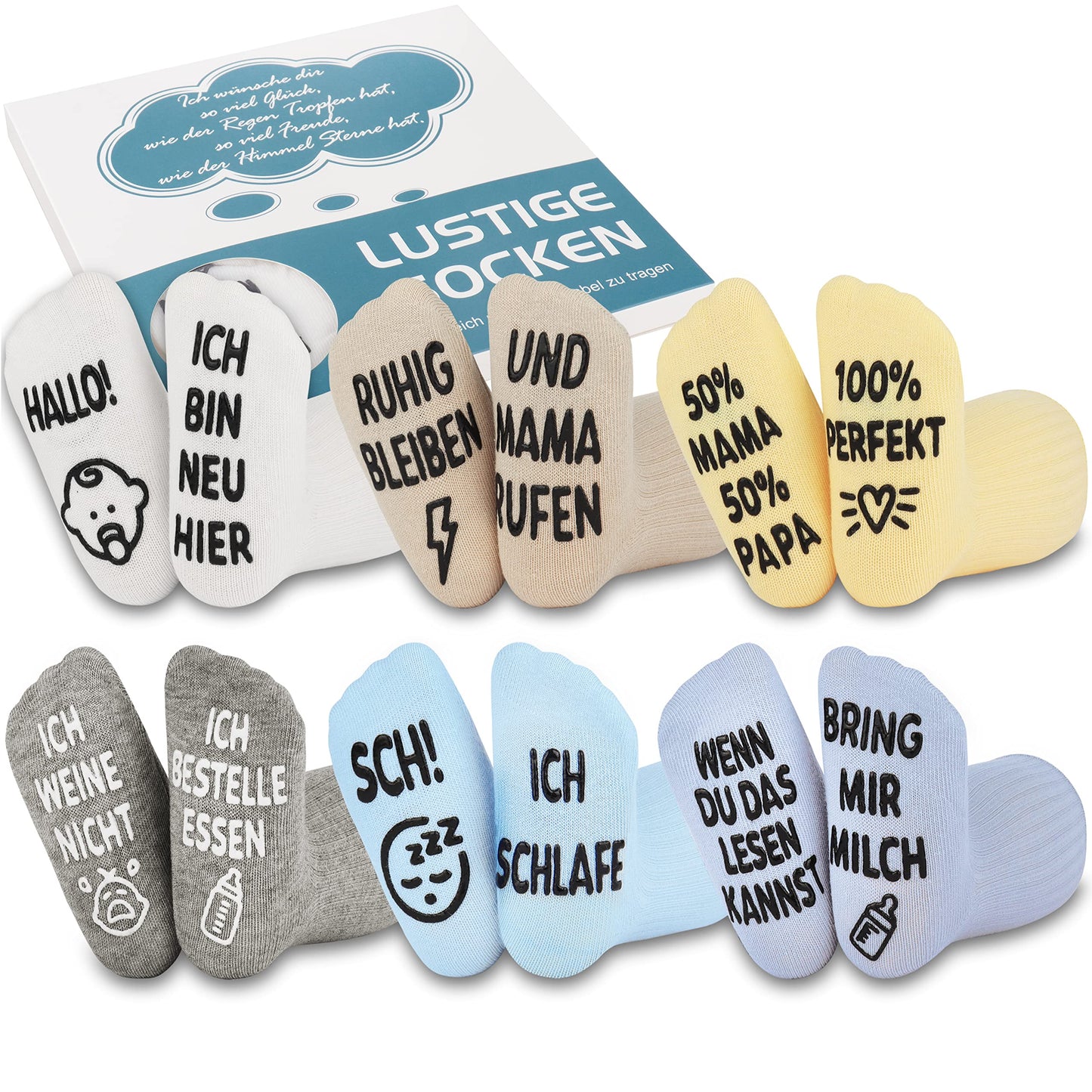 Baby Socken 0-12 Monate Baby Geschenk Junge Baby Geschenk Mädchen Neugeborenen Geschenk