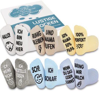 Baby Socken 0-12 Monate Baby Geschenk Junge Baby Geschenk Mädchen Neugeborenen Geschenk