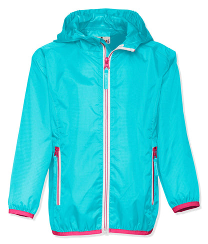 Playshoes Unisex Children's Foldable Rain Functional Jacket, Raincoat, Rainwear