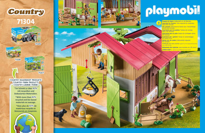 PLAYMOBIL Country 71441 Gemütliches Bauwagencafé, spielerisches Lernen mit liebevoll gestaltetem Bauwagen, detailreicher Austattung und einem Gänseteich, nachhaltiges Spielzeug für Kinder ab 4 Jahren
