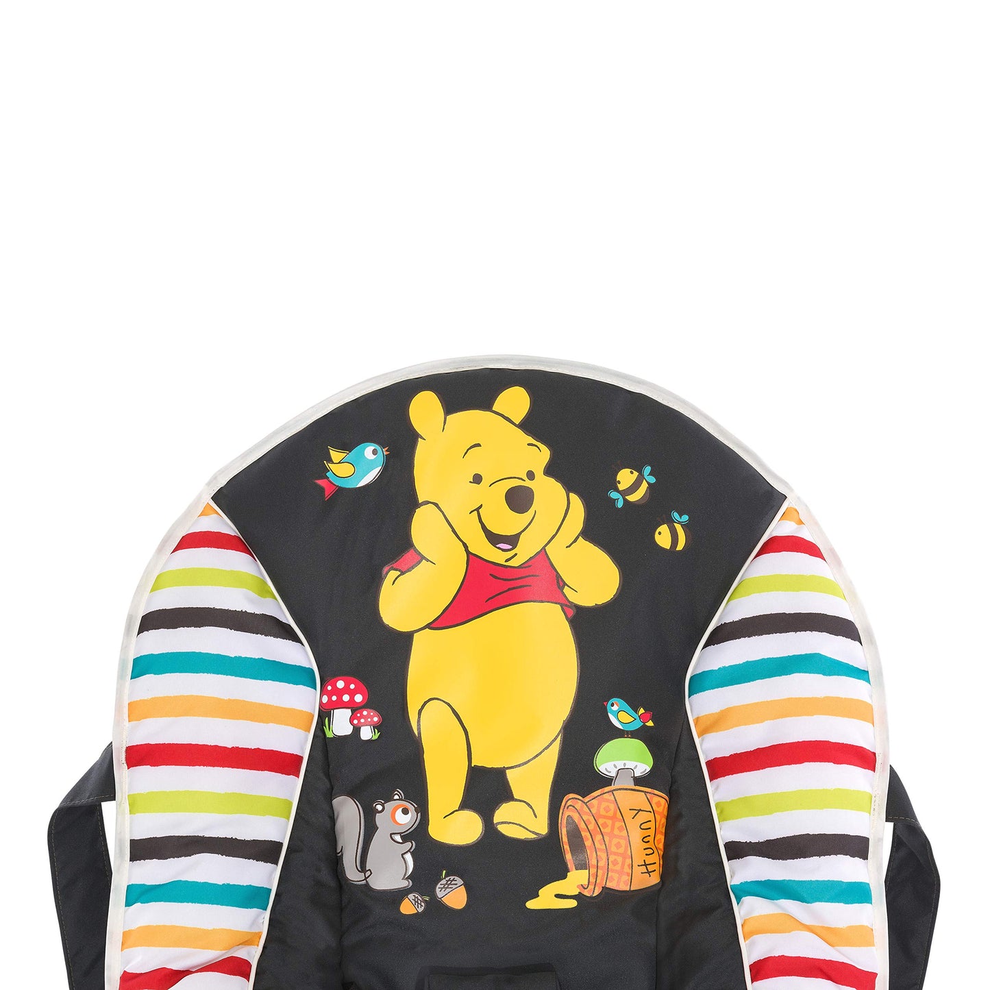 hauck Babywippe Rocky für Babys ab Geburt bis 9 kg, Einhändig Verstellbare Rückenlehne, Schaukelfunktion und Wippfunktion, Leicht Tragbar mit Tragegriff, 3-Punkt-Gurt (Disney Mickey Stars)