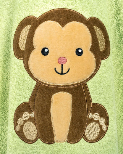 LAYNENBURG Premium Badeponcho Kinder mit Kapuze - 100% Baumwolle - OEKO TEX - Baby Jungen Mädchen Handtuch Poncho Frottee