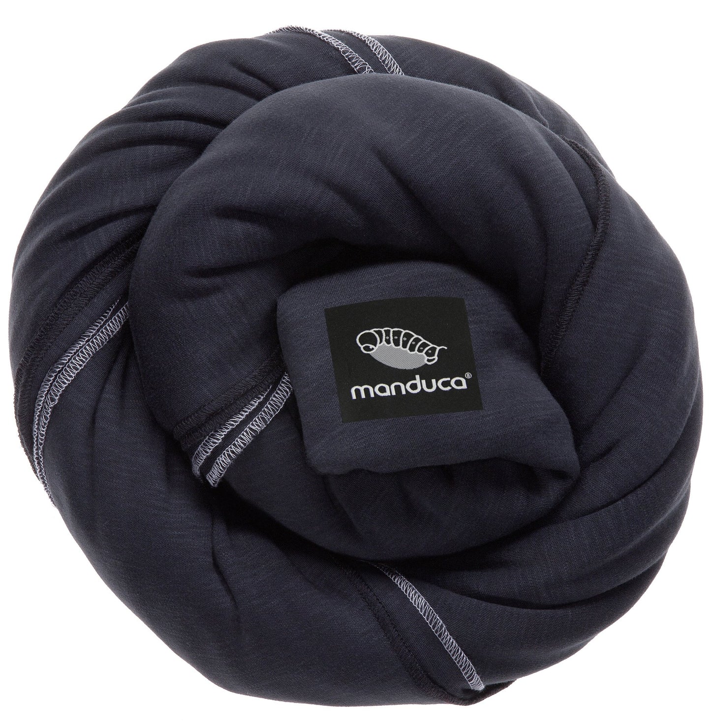 manduca Sling - Babytragetuch - Elastische Babytrage für Neugeborene von der Geburt bis zu 15 kg - Bio-Baumwolle - GOTS zertifiziert