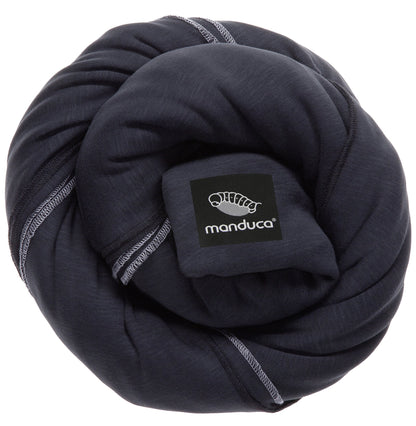 manduca Sling - Babytragetuch - Elastische Babytrage für Neugeborene von der Geburt bis zu 15 kg - Bio-Baumwolle - GOTS zertifiziert