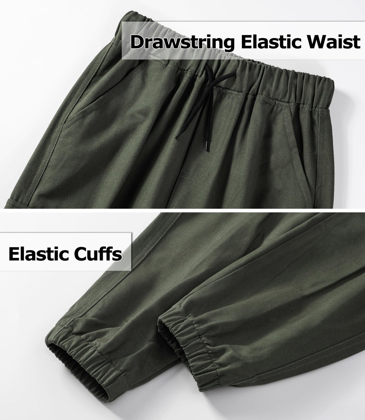 LAUSONS Hosen für Jungen Cargohose Kinder Hose Cargo Jogginghose Freizeithose mit Gummizug