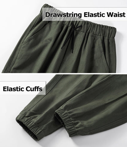 LAUSONS Hosen für Jungen Cargohose Kinder Hose Cargo Jogginghose Freizeithose mit Gummizug