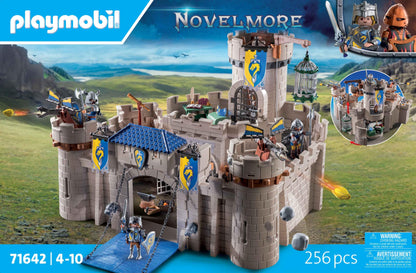 PLAYMOBIL Novelmore 71642 Arwynns Castle, Knight's Castle, Includes Three Knights and Numerous Accessories for Realistic Battles, Action-packed Toy for Children from 4 Years