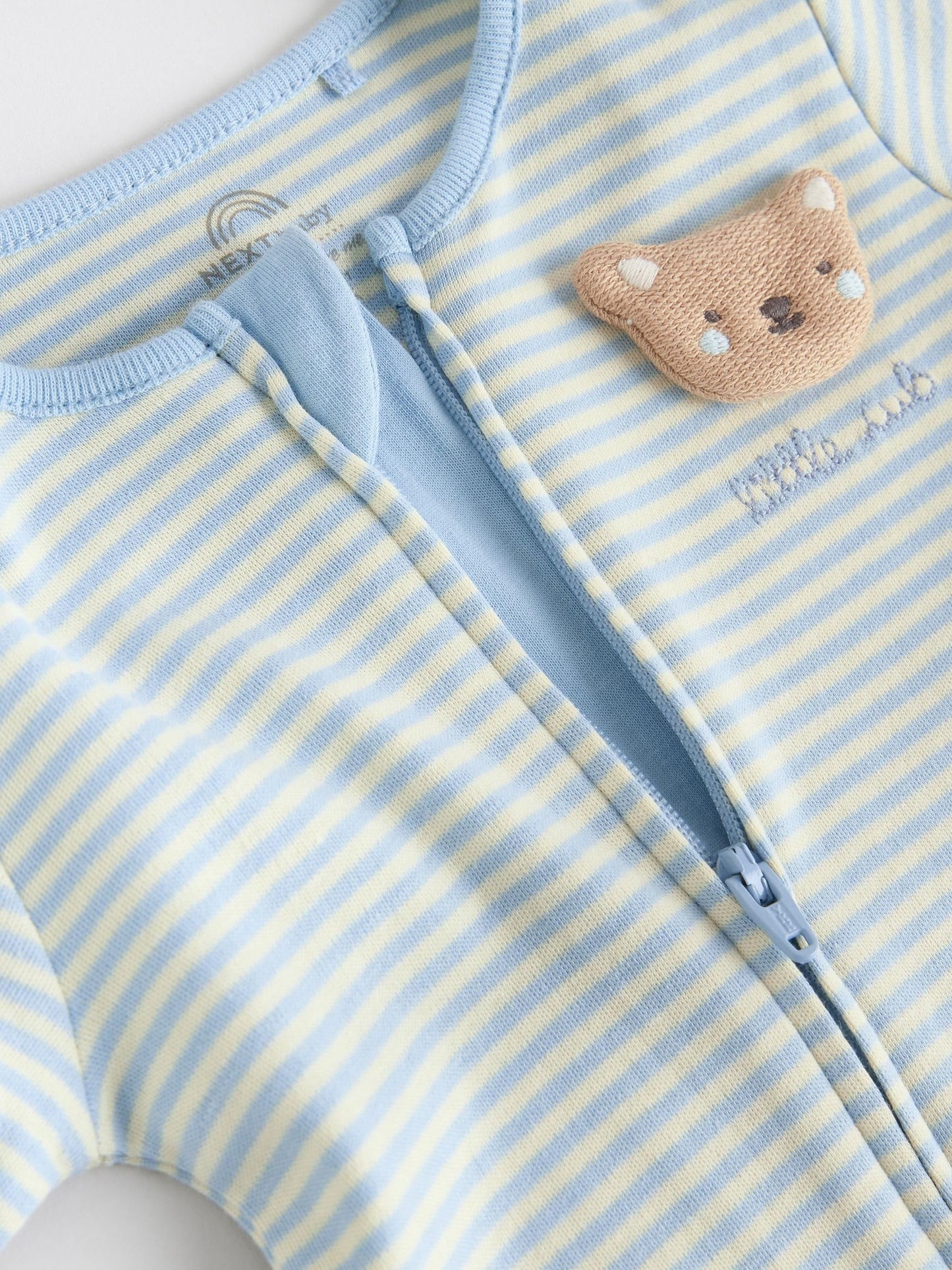 NEXT Baby Jungen Schlafanzüge mit Bärenmotiv, 3er-Pack