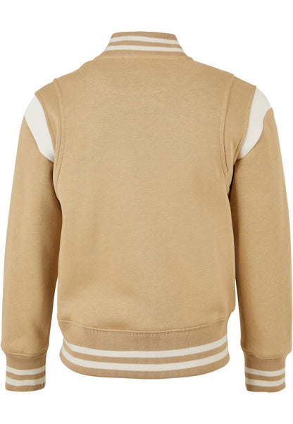 Urban Classics Girls' Inset College Sweat Jacket