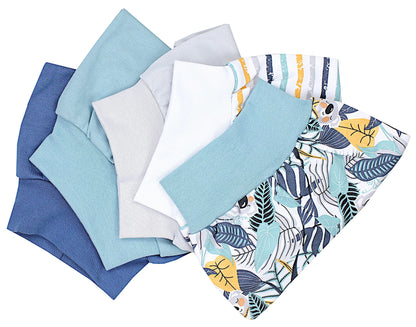 TupTam Unisex Baby Pumphose Sommershorts Baumwolle 5er Pack