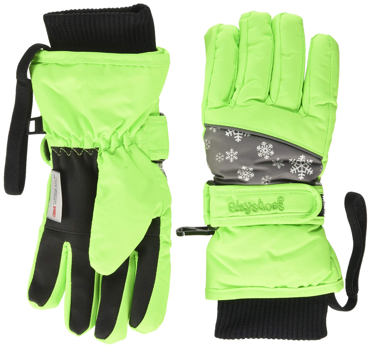 Playshoes Unisex Children's Winter Finger Gloves with Velcro Fastener
