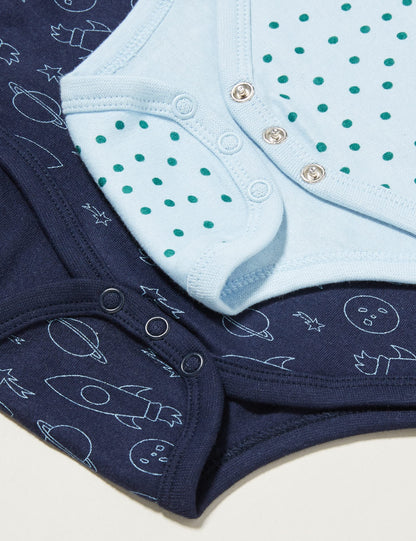 Unisex Baby Bodysuit, Langarm, 100% Baumwolle (3er und 6er Pack)