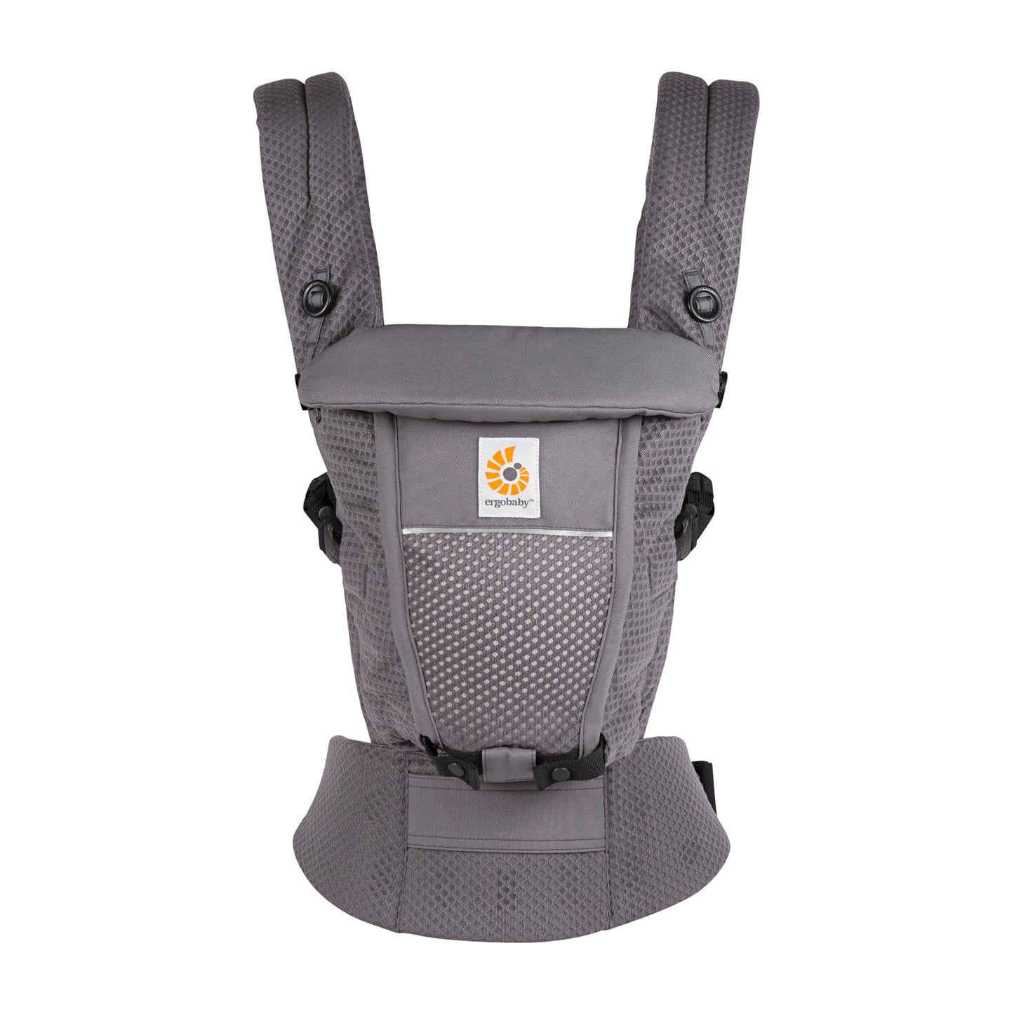 Ergobaby Adapt Babytrage für Neugeborene ab Geburt, 3-Positionen SoftFlex Mesh Ergonomische Babybauchtrage Rückentrage Baby-Tragetasche, Natural Beige, 1 Einheit