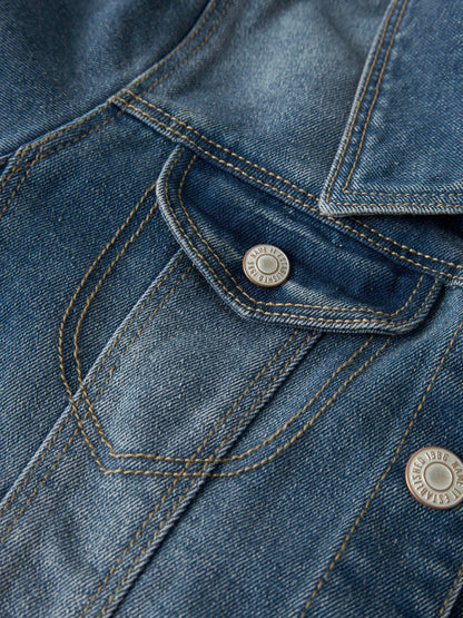 NAME IT Girl's Long-Sleeved Denim Jacket 