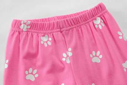 EULLA Kinder Schlafanzüge Mädchen Langarm Winter Pyjama Set Baumwolle Meerjungfrau Einhorn Prinzessin Katze Dino Zweiteilig Nachtwäsche 92 98 104 110 116 122