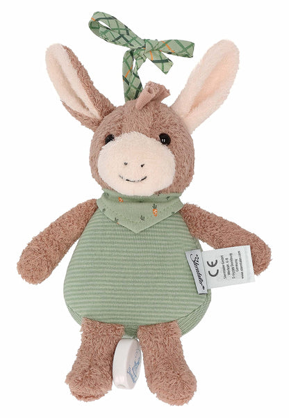 Sterntaler Emmi Girl Small Donkey Music Box Flora Rose