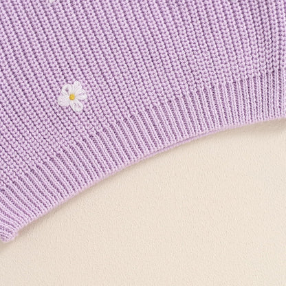 L&ieserram Baby Mädchen Jungen 1. Geburtstag Gestrickt Pullover Jumper Langarm Strickpullover Pulli Kleinkinder Kleidung Outfit Knitted Sweater 1 Jahr