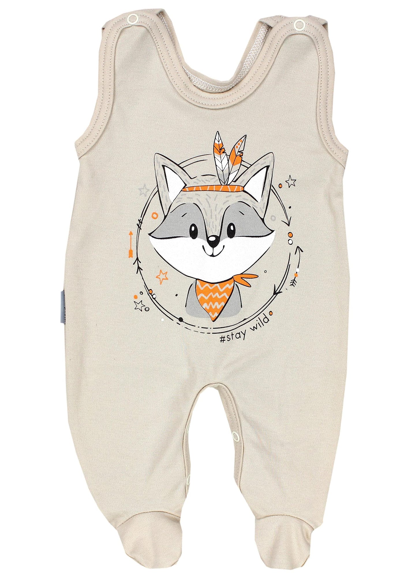 TupTam Baby Unisex Strampler mit Aufdruck Spruch 5er Pack