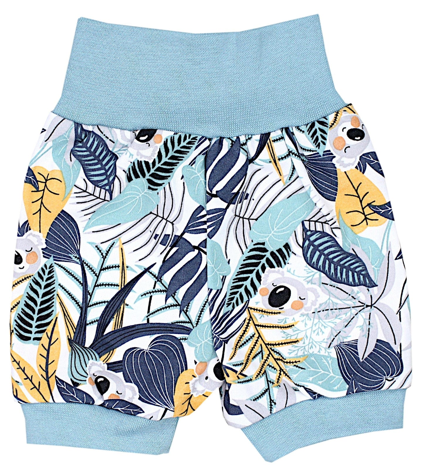 TupTam Unisex Baby Pumphose Sommershorts Baumwolle 5er Pack