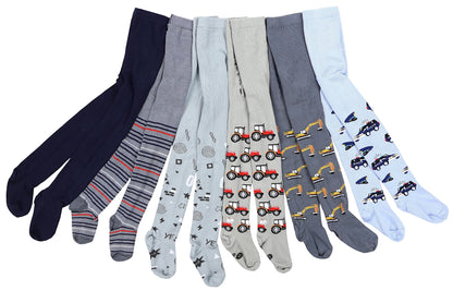 TupTam Baby Boys' Knitted Tights Pack of 6