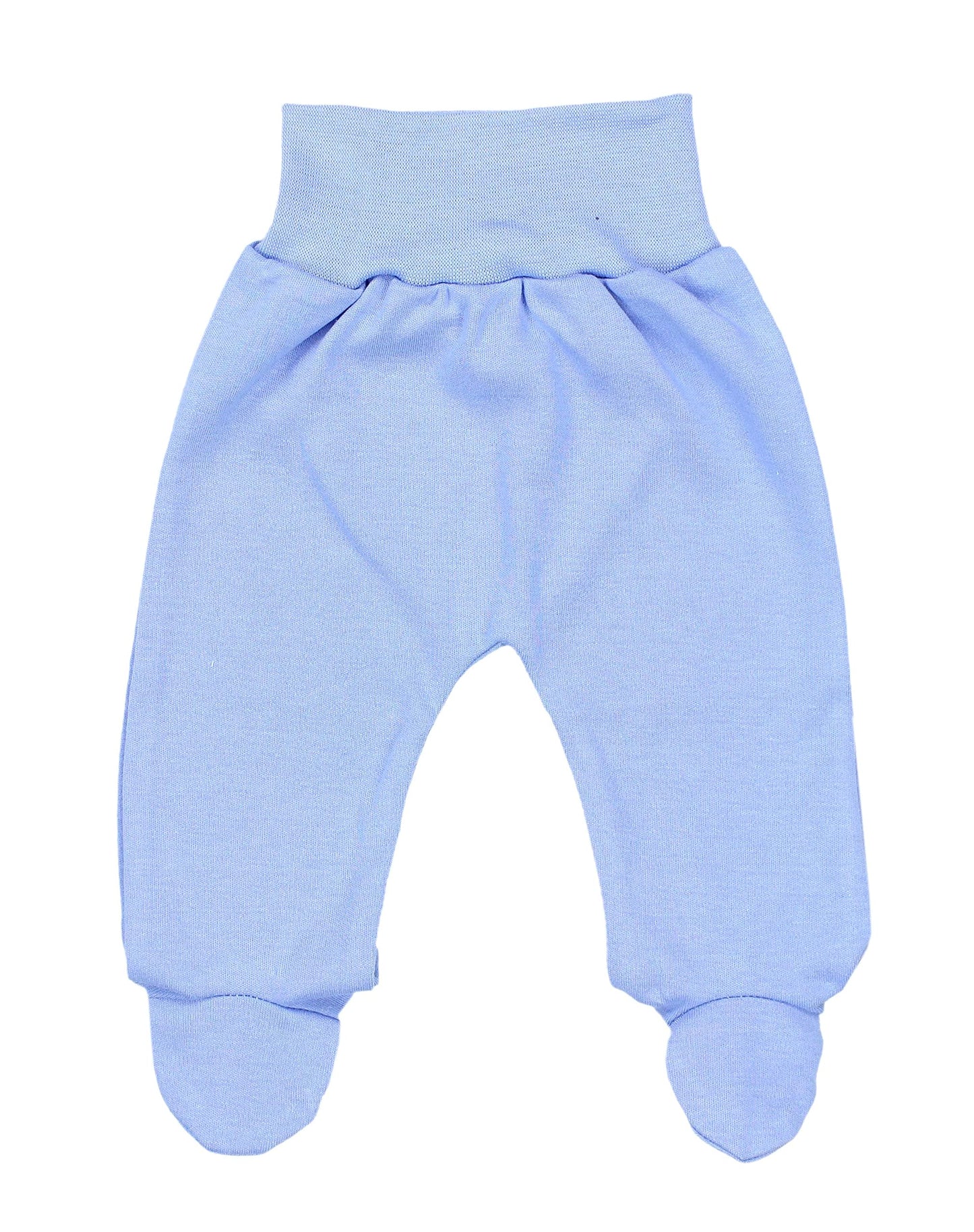 TupTam Pumphose Baby Jungen mit Fuß 3er Pack – Weiche Baby Hose aus Baumwolle mit Komfortbund