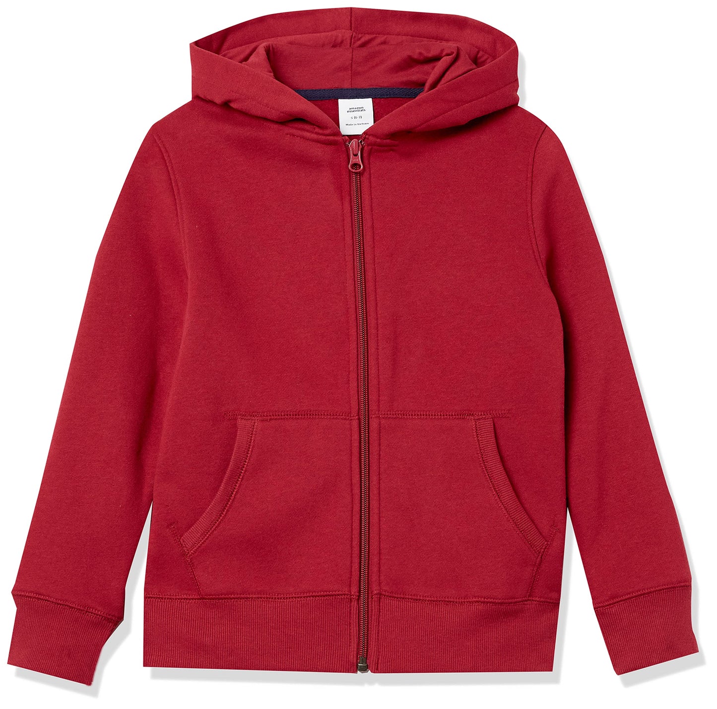 Essentials Boys Fleece Zip Up Hoodie