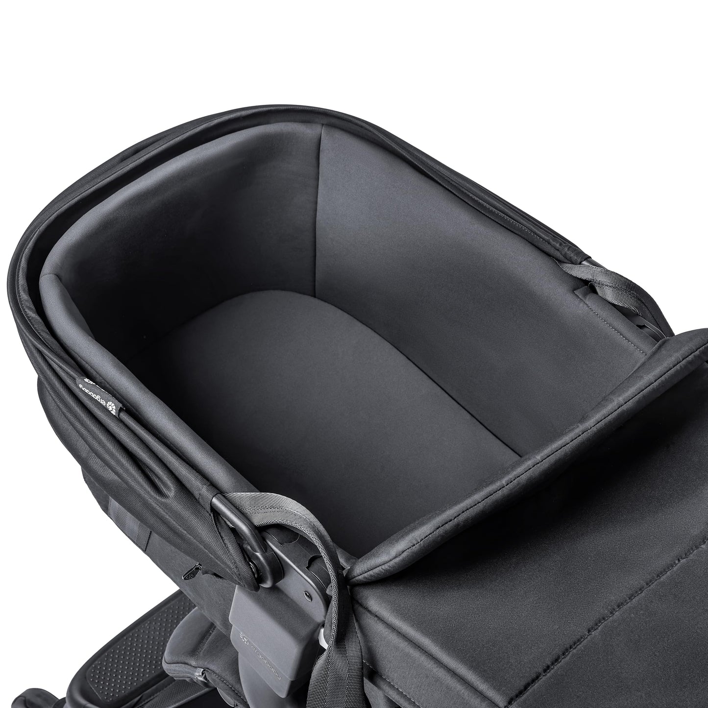 Ergobaby Metro3 Kinderwagen Buggy mit Liegefunktion, Baby-Buggy ab Geburt bis 22kg (0-4 Jahre), Zusammenklappbar und Autositz Kompatibel, höhenverstellbarer Griff, ergonomischer Sitz, Graphite Grey