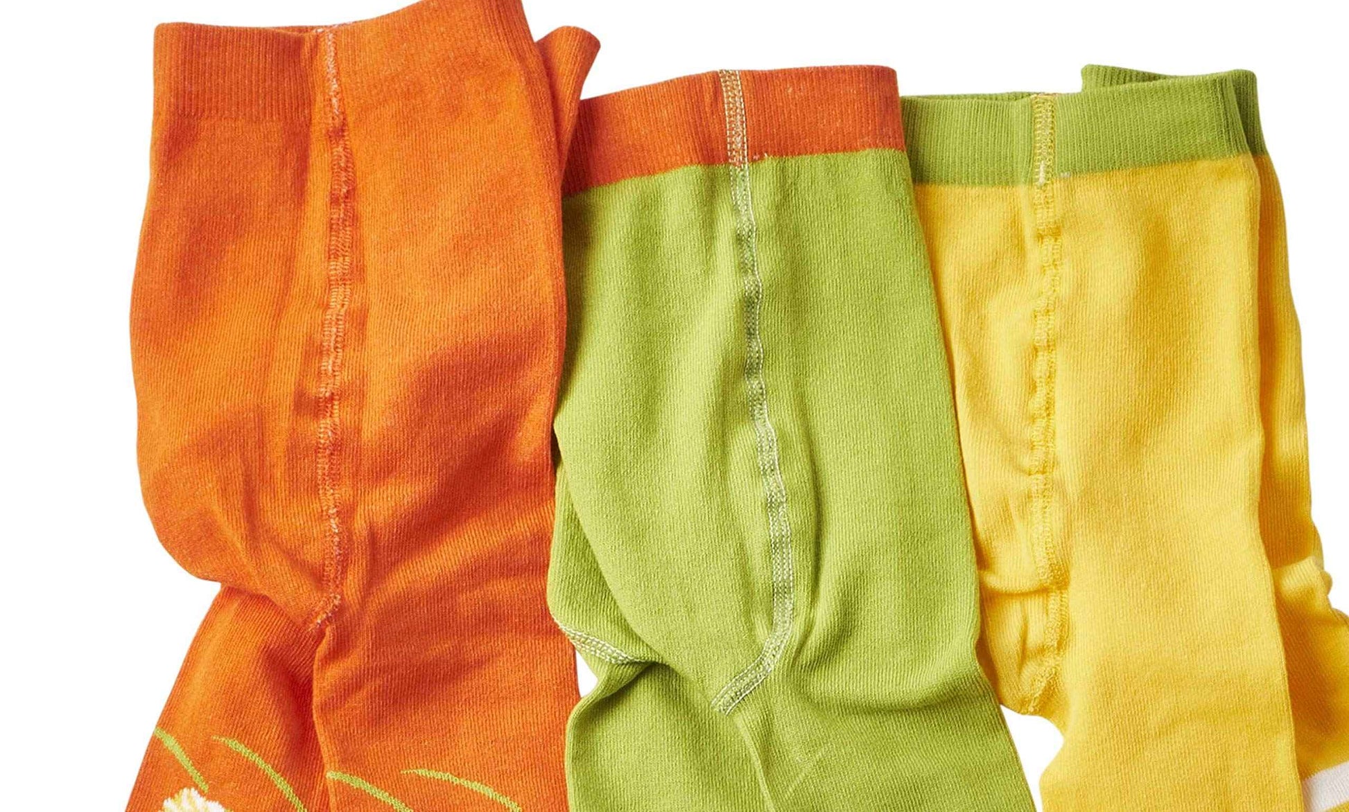 wellyou Children's Tights Girls & Boys - Set of 3 Baby Tights with Pattern - Colourful Cotton Tights Made of Oeko-Tex Certified Materials (Size 62-146)