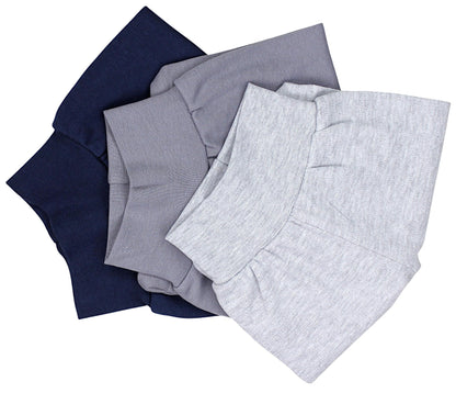 TupTam Pumphose Baby Jungen mit Fuß 3er Pack – Weiche Baby Hose aus Baumwolle mit Komfortbund
