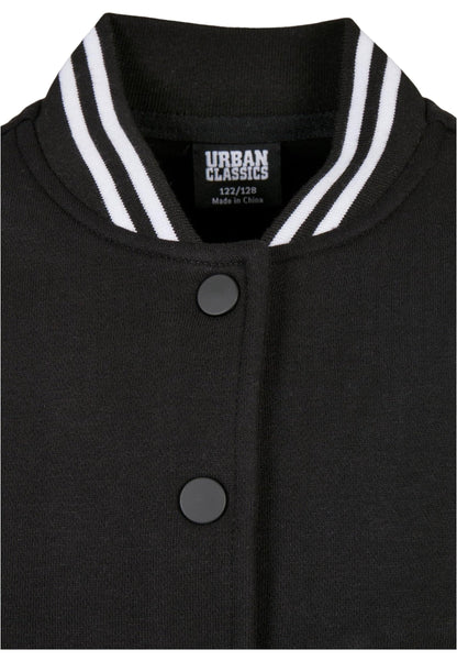 Urban Classics Girls' Inset College Sweat Jacket