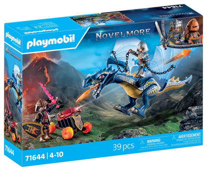 PLAYMOBIL Novelmore 71642 Arwynns Castle, Knight's Castle, Includes Three Knights and Numerous Accessories for Realistic Battles, Action-packed Toy for Children from 4 Years