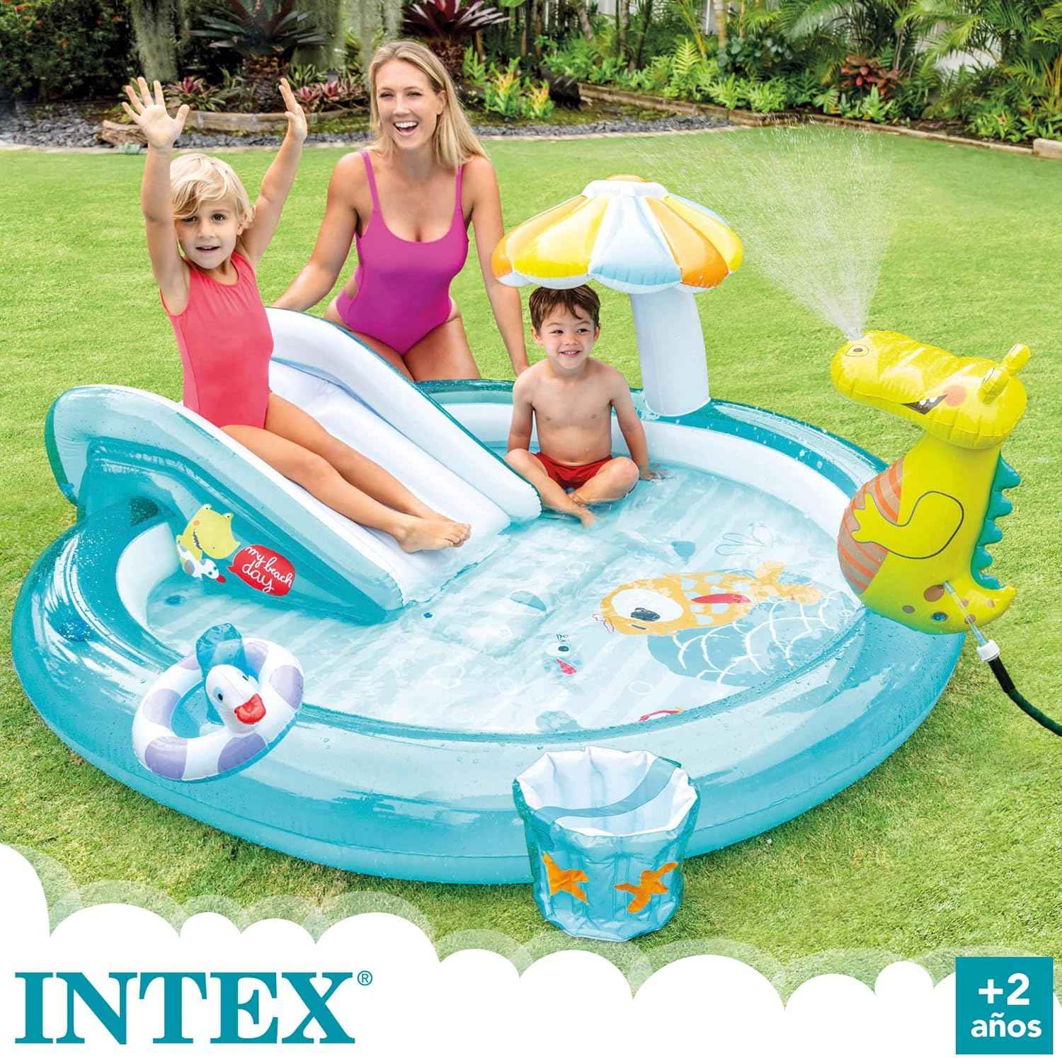 Intex Planschbecken, Color, 229 x 152 x 56 cm