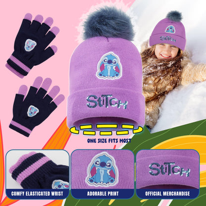 Disney The Nightmare Before Christmas Girls' Winter Accessory Set - Gifts Girls