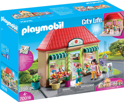 PLAYMOBIL City Life 70016 Mein Blumenladen, Ab 4 Jahren