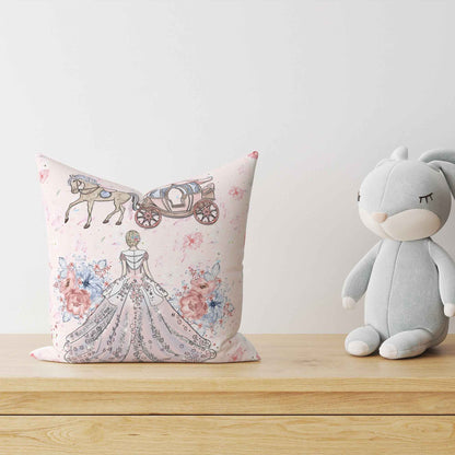 "Blumenprinzessin" Kinder Dekokissen