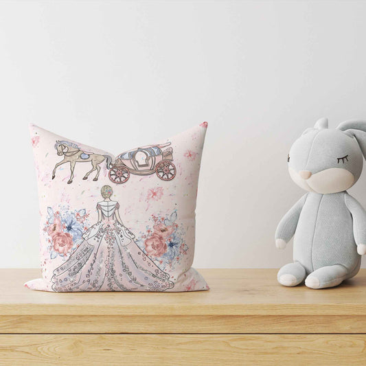 "Blumenprinzessin" Kinder Dekokissen