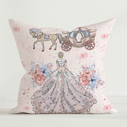 "Blumenprinzessin" Kinder Dekokissen