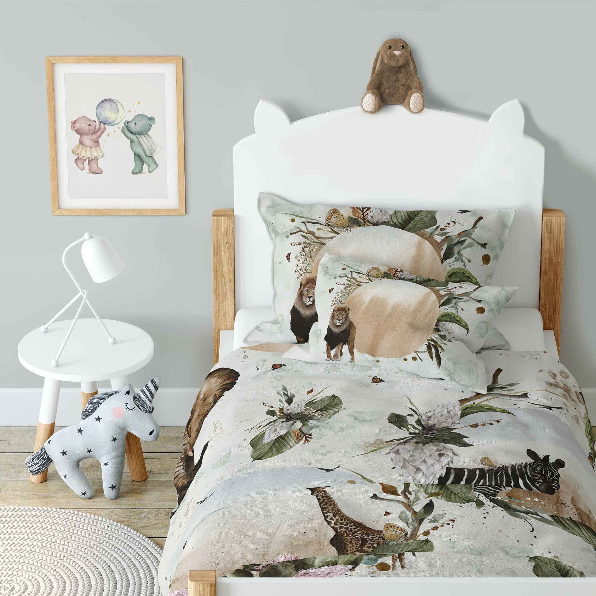 “Safari Kenia” Premium Kinderbettwäsche