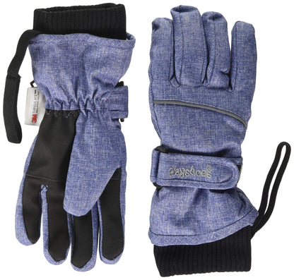 Playshoes Unisex Children's Winter Finger Gloves with Velcro Fastener