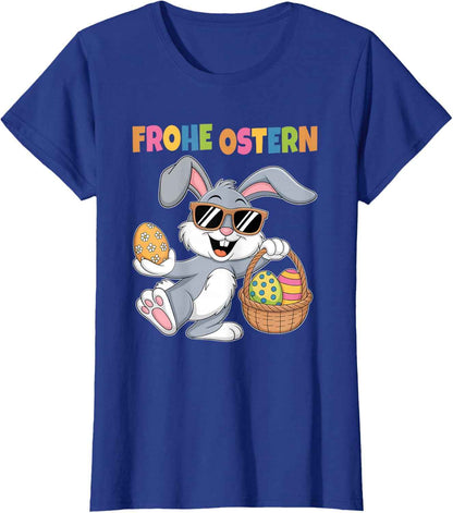 Ostergeschenke Ostern Outfit Junge Mädchen Kinder Osterhase T-Shirt