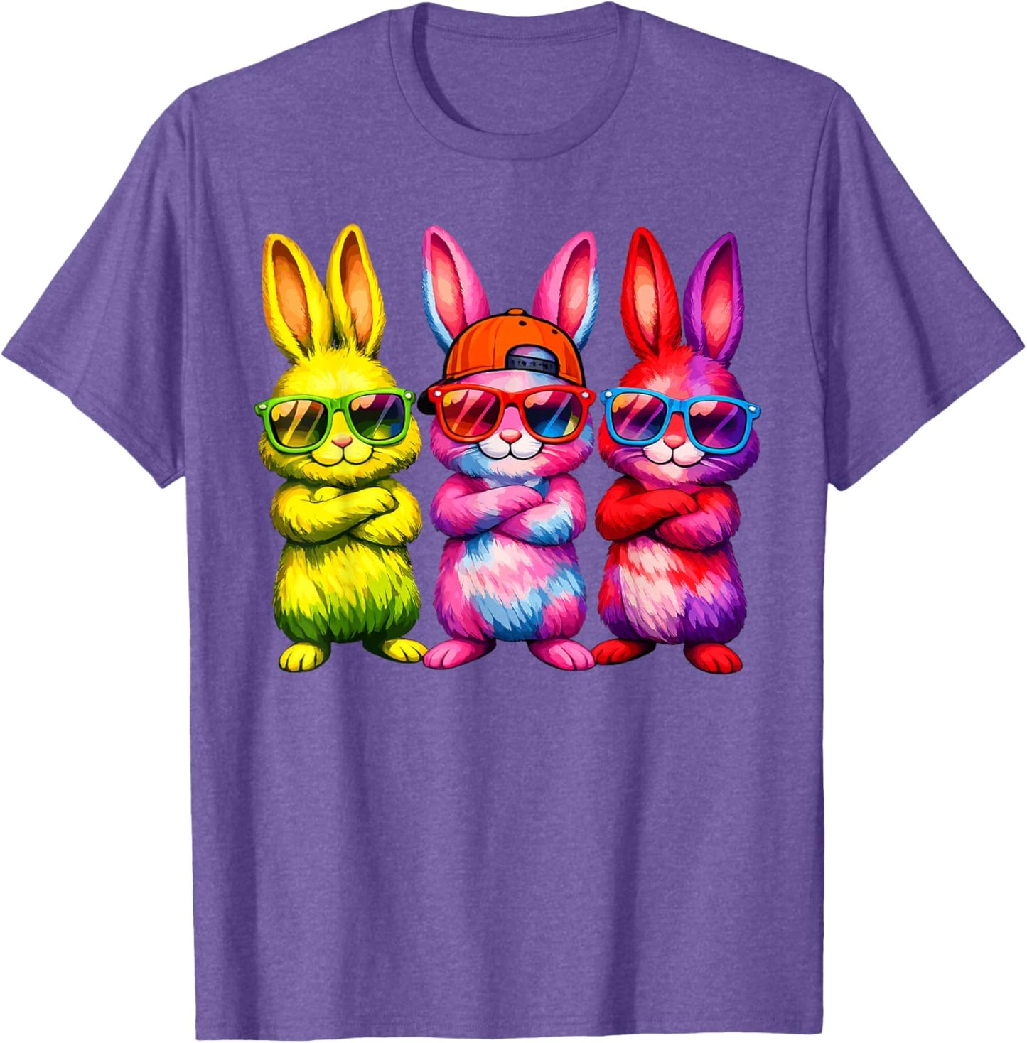 Lustige Osterhase Coole Hasen Kinder für Ostern Jungen Mädchen T-Shirt